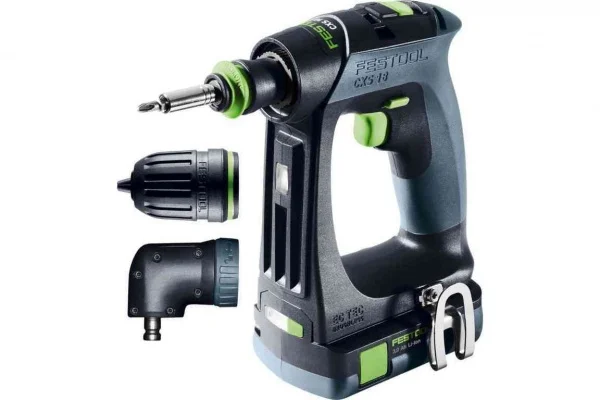 Festool cxs 18 c 3,0-set trapano avvitatore brushless a batteria 18 v con accessori 576884 - dettaglio 2