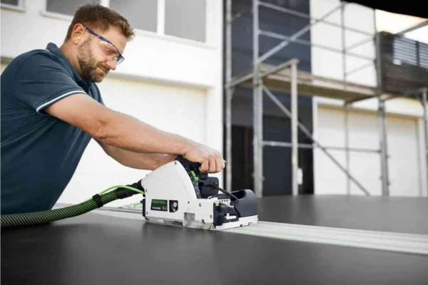 Festool TSV 60 KEBQ-Plus-FS Sega ad affondamento con incisore 1500 W con binario - 577743