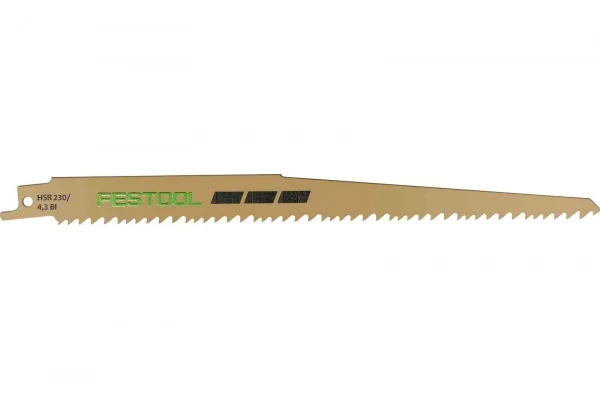 Festool hsr 230/4,3 bi/5 wood universal lama per sega a gattuccio 230 mm bimetallica 5 pz. - dettaglio 1
