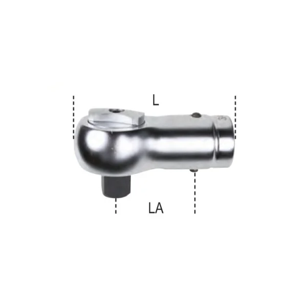 Beta 622 cricchetto reversibile per dinamometriche attacco tondo 22 mm 006220019 - dettaglio 2