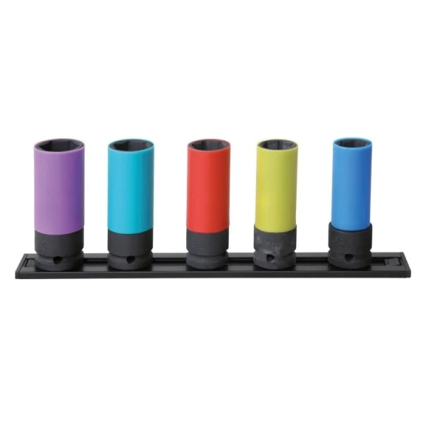 Beta 720lc/pm5 serie bussole macchina colorate 1/2" per dadi ruote 5 pz. 007200646 - dettaglio 1