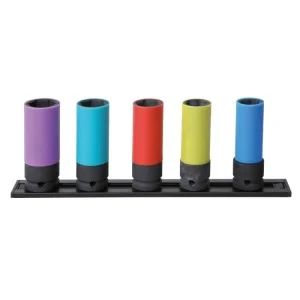Beta 720lc/pm5 serie bussole macchina colorate 1/2" per dadi ruote 5 pz. 007200646 - dettaglio 1