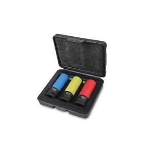 Beta 720lc/c3 serie bussole macchina colorate 1/2" per dadi ruote 3 pz. 007200653 - dettaglio 1
