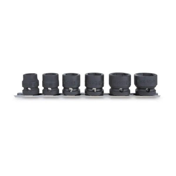 Beta 720s/sb6 set bussole macchina corte 1/2" su guida magnetica 6 pz. 007200906 - dettaglio 2