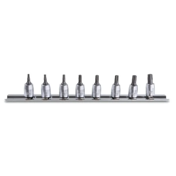 Beta 900tx/sb8 set bussole a giravite torx 1/4" cromate 8 pz. 009000730 - dettaglio 1