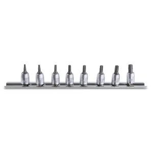 Beta 900tx/sb8 set bussole a giravite torx 1/4" cromate 8 pz. 009000730 - dettaglio 1