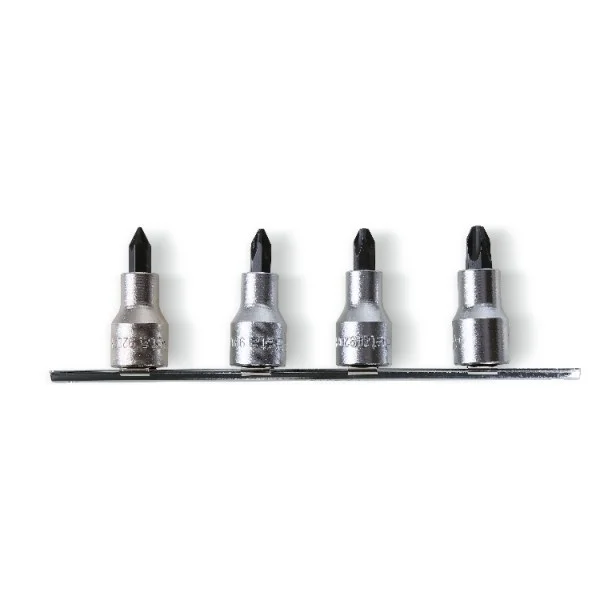 Beta 920ph/sb4 set bussole a giravite phillips 1/2" cromate 4 pz. 009200479 - dettaglio 1