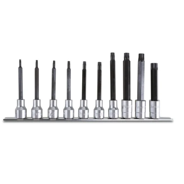 Beta 920tx-l/sb10 set chiavi a bussola 1/2" torx maschio lunghe 10 pz. 009200545 - dettaglio 1