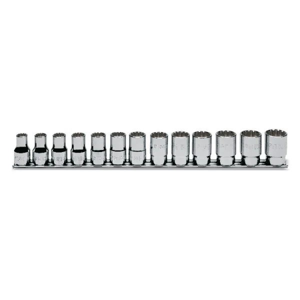 Beta 920u/sb13 set di chiavi a bussola 1/2" multimpronta cromate 13 pz. 009201740 - dettaglio 1