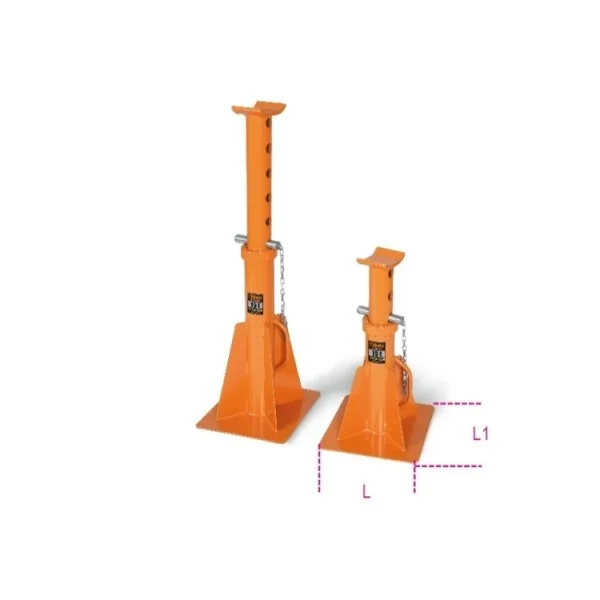 Beta 3010h 750 cavalletto 631 mm serie pesante 15 t 030100150 - dettaglio 2