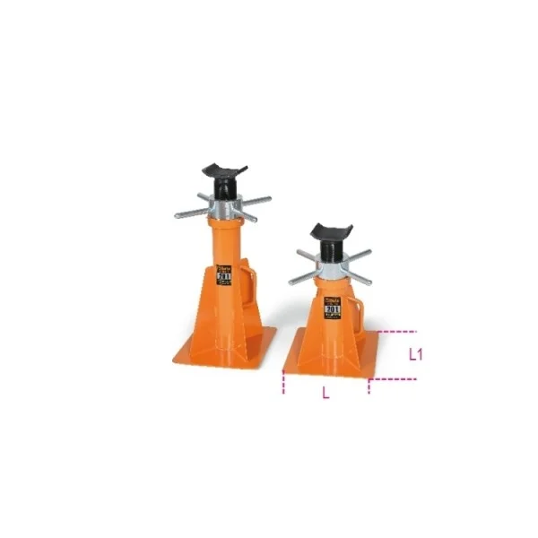 Beta 3010v 1170 cavalletto 1090 mm serie pesante 20 t regolazione a vite 030100220 - dettaglio 2