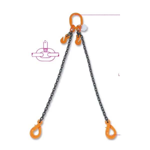 Robur 8097sl d7 pendente self-locking con accorciatore 2 bracci 2,12 t 080970221 - dettaglio 2