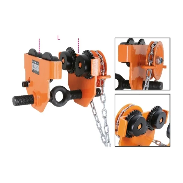 Robur 8147c carrello di traslazione a catena per paranchi manuali 081470510 - dettaglio 4