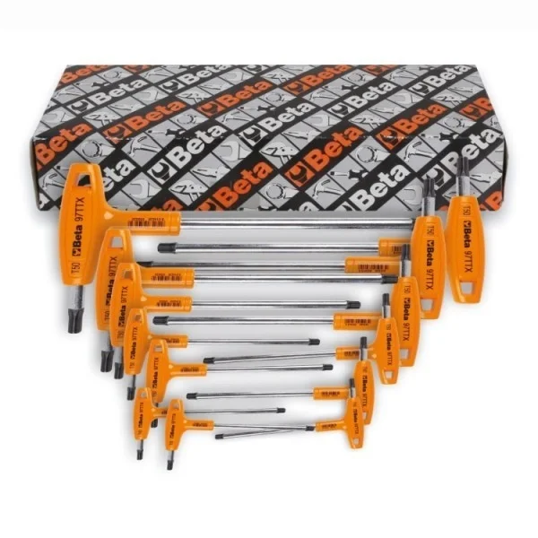 Beta 97ttx/s11 serie chiavi maschio torx con impugnatura 11 pz. 000970800 - dettaglio 1