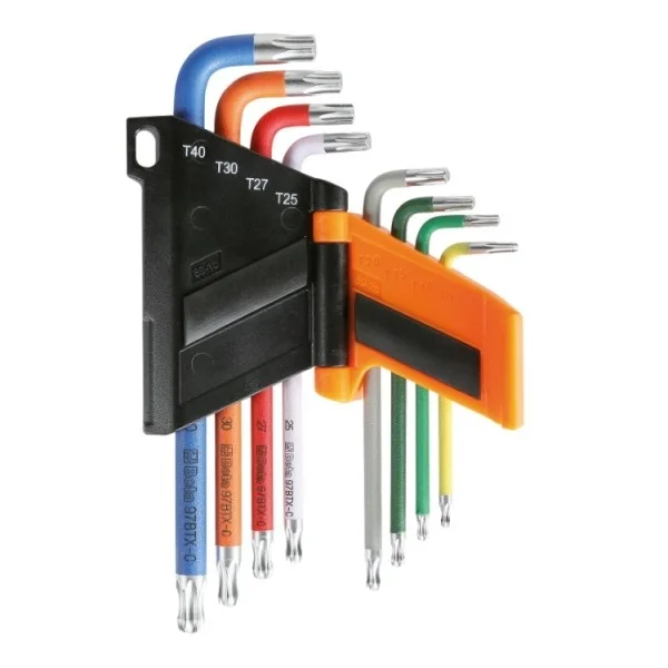 Beta 97btx-c/sc8 serie chiavi maschio torx colorate con sfera 8 pz. 000971658 - dettaglio 5