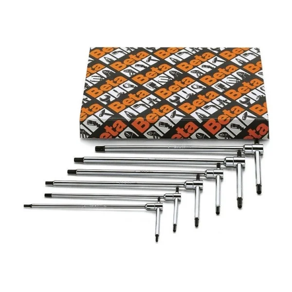 Beta 951as/s6x serie chiavi a t maschio esagonali cromate 6 pz. 009510771 - dettaglio 1