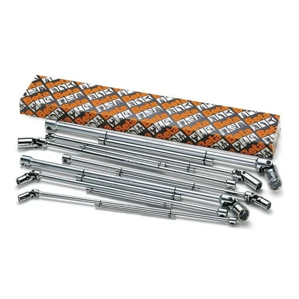 Beta 952/S10 Serie chiavi a T snodate con bussola esagonale 10 Pz. - 009520080