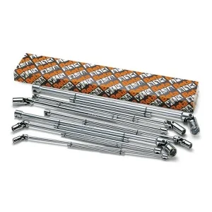Beta 952/S10 Serie chiavi a T snodate con bussola esagonale 10 Pz. - 009520080