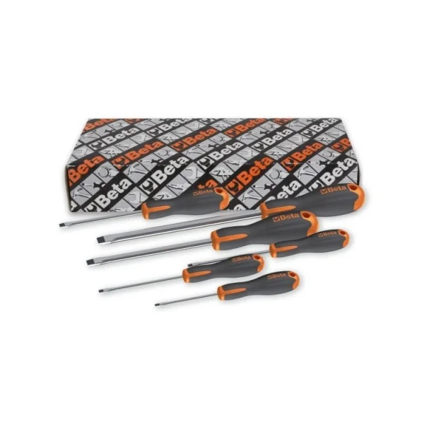 Beta 1201e/s6 serie cacciavite evox a lama piatta 6 pz. 012011206 - dettaglio 1