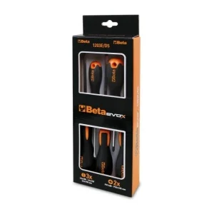 Beta 1203e/d5 serie cacciavite evox intaglio e croce ph 5 pz. 012031001 - dettaglio 1