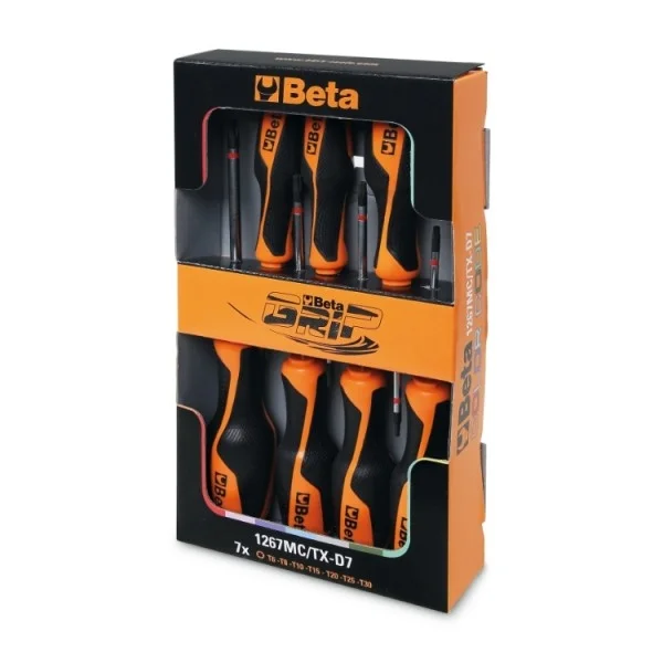 Beta 1267mc/tx-d7 serie cacciavite multicolor per viti torx 7 pz. 012672307 - dettaglio 1