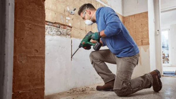 Bosch hobby universalhammer 18v tassellatore multifunzione sds plus 18 v senza batteria 06039d6000 - dettaglio 4
