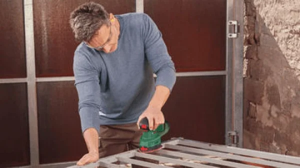 Bosch hobby universalsander 18v-10 levigatrice palmare 18 v senza batteria 06033e3100 - dettaglio 5