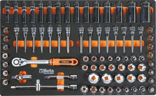 Beta bw ms10 termoformato morbido con assortimento 78 pz. - dettaglio 1