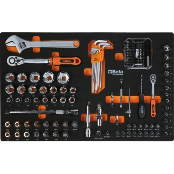 Beta bw m3 termoformato morbido con assortimento 145 pz. - dettaglio 1