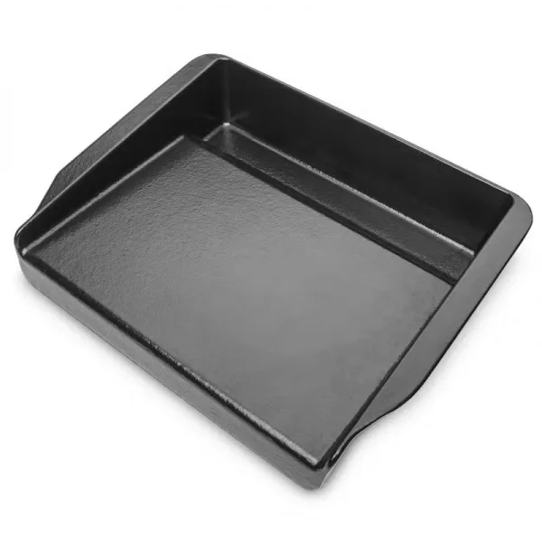 Weber 6609 piastra in ghisa smaltata per barbecue pulse - dettaglio 1