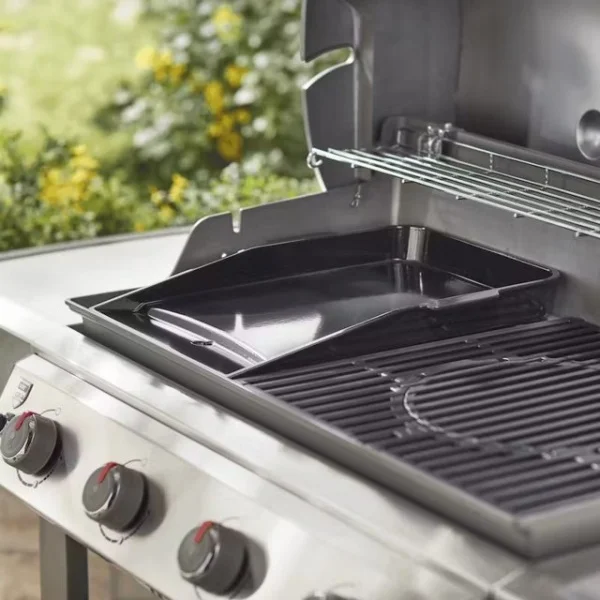 Weber 7665 piastra deluxe in ghisa per barbecue serie genesis ii - dettaglio 3