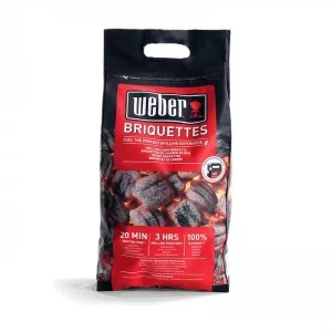Weber 17590 bricchetti 100% naturali fsc 4 kg - dettaglio 1