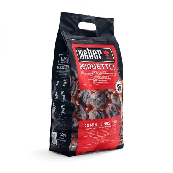 Weber 17590 bricchetti 100% naturali fsc 4 kg - dettaglio 2