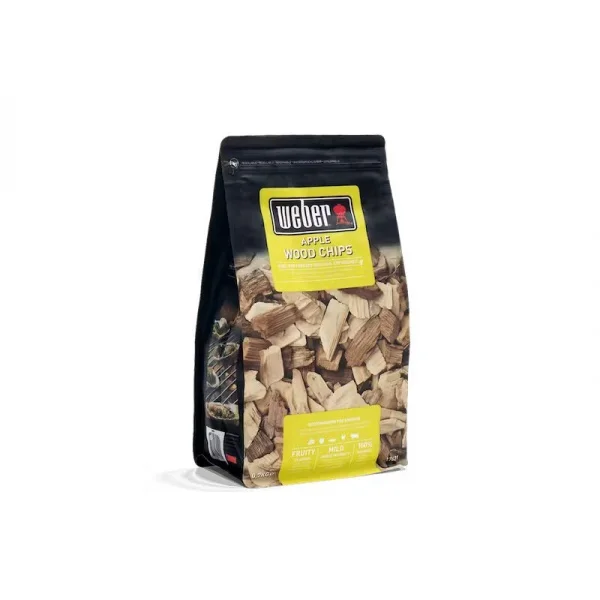Weber 17621 chips per affumicatura in legno di melo - dettaglio 2