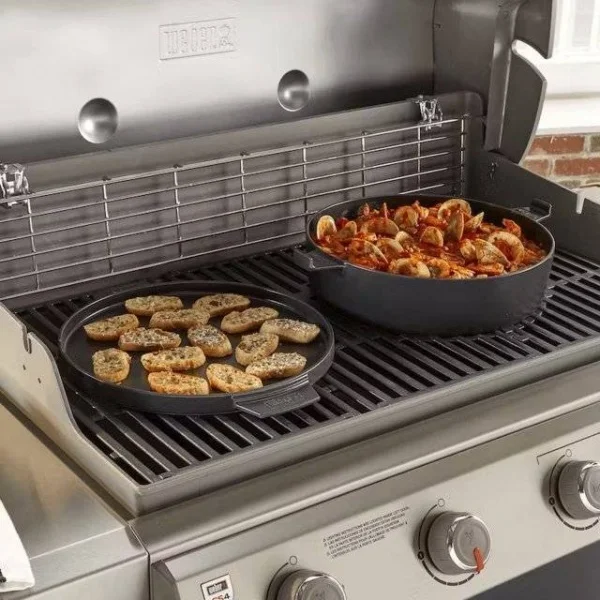 Weber 8857 cocotte 2 in 1 per barbecue gbs - dettaglio 3