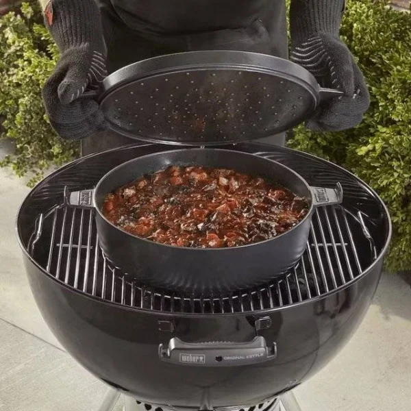Weber 8857 cocotte 2 in 1 per barbecue gbs - dettaglio 4