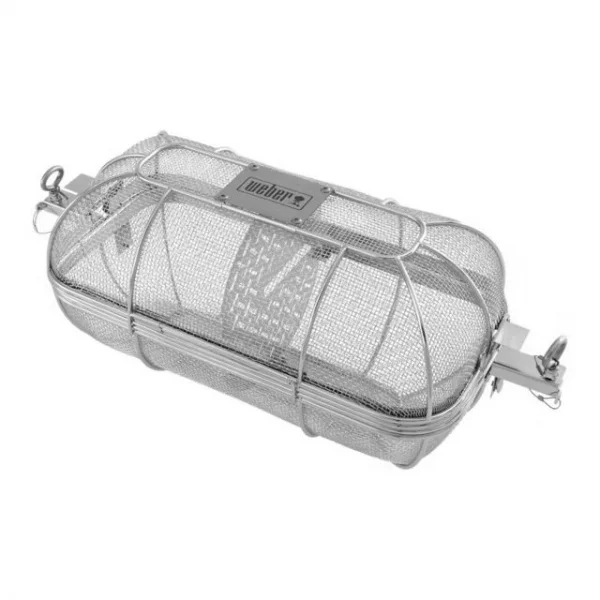 Weber 7686 cestello a maglia fine per girarrosto crafted - dettaglio 2