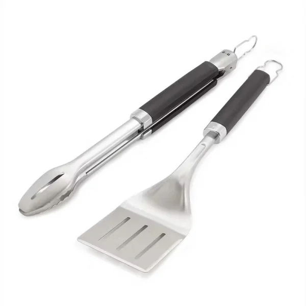 Weber 6763 kit precision pinza e spatola per barbecue - dettaglio 1