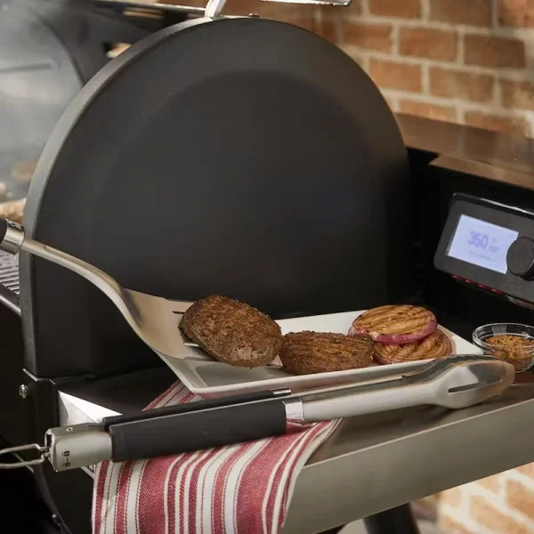 Weber 6763 kit precision pinza e spatola per barbecue - dettaglio 2