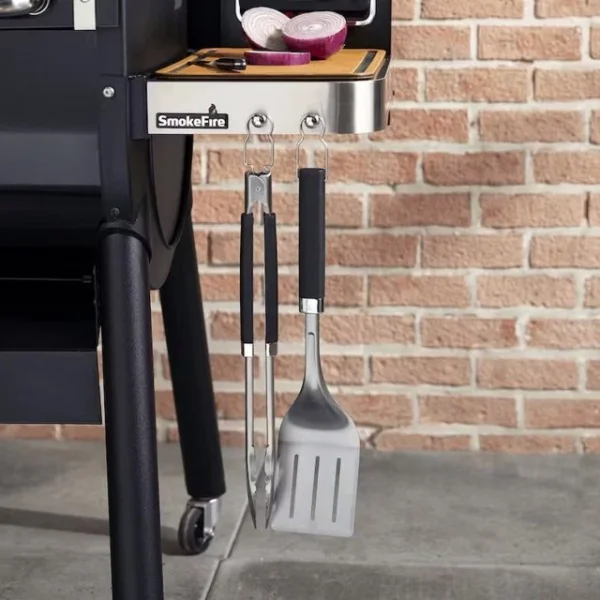 Weber 6763 kit precision pinza e spatola per barbecue - dettaglio 4