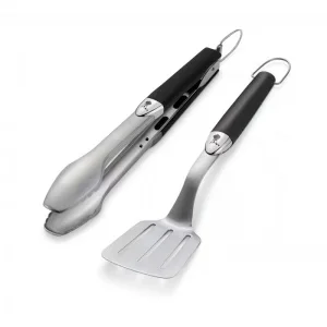 Weber 6645 set premium utensili per barbecue 2 pz. - dettaglio 1