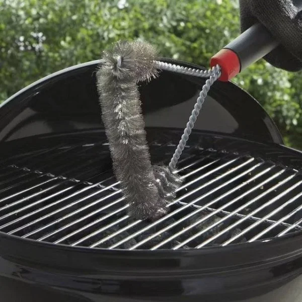 Weber 6277 spazzola per griglie trinagolare 30 cm - dettaglio 2