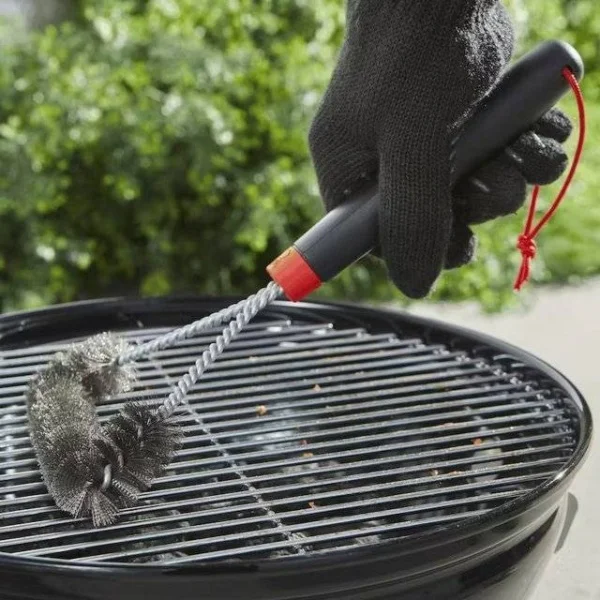 Weber 6277 spazzola per griglie trinagolare 30 cm - dettaglio 3
