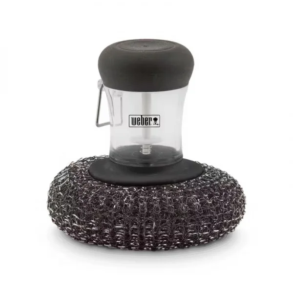 Weber 6209 paglietta per piastra con dispenser di sapone - dettaglio 1