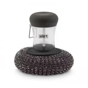Weber 6209 paglietta per piastra con dispenser di sapone - dettaglio 1