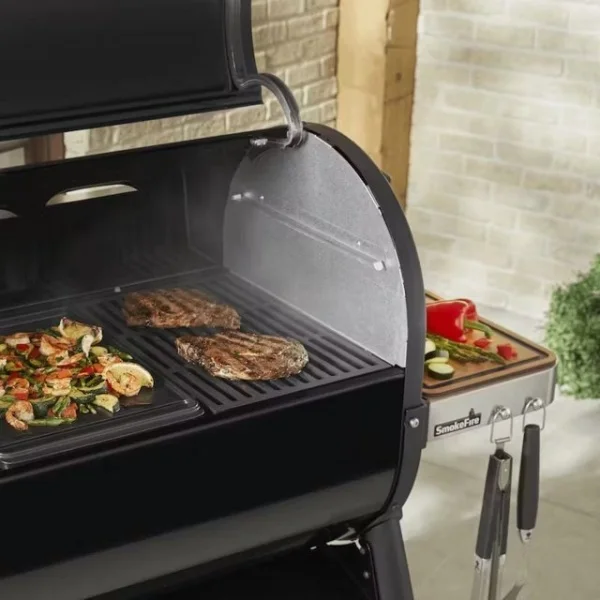 Weber 7011 griglia di cottura laterale in ghisa per smokefire - dettaglio 2
