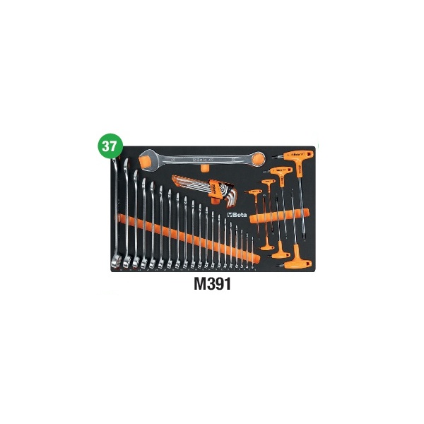 Beta 2400 RSC24/7-VI Cassettiera mobile con assortimento di utensili per industria 185 Pz. - 024004027