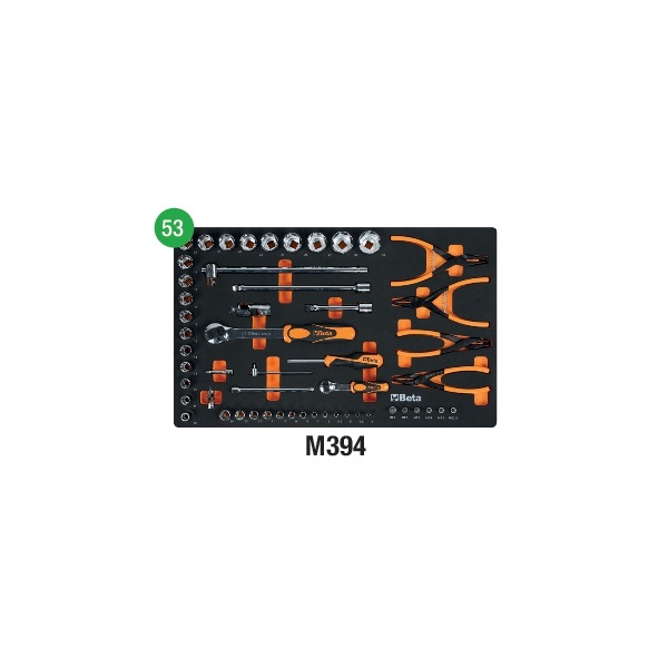Beta 2400 RSC24/7-VI Cassettiera mobile con assortimento di utensili per industria 185 Pz. - 024004027