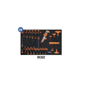 Beta M302 Termoformato morbido con assortimento per automotive 29 Pz. - M302