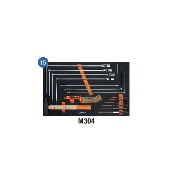 Beta M304 Termoformato morbido con assortimento per automotive 15 Pz. - M304